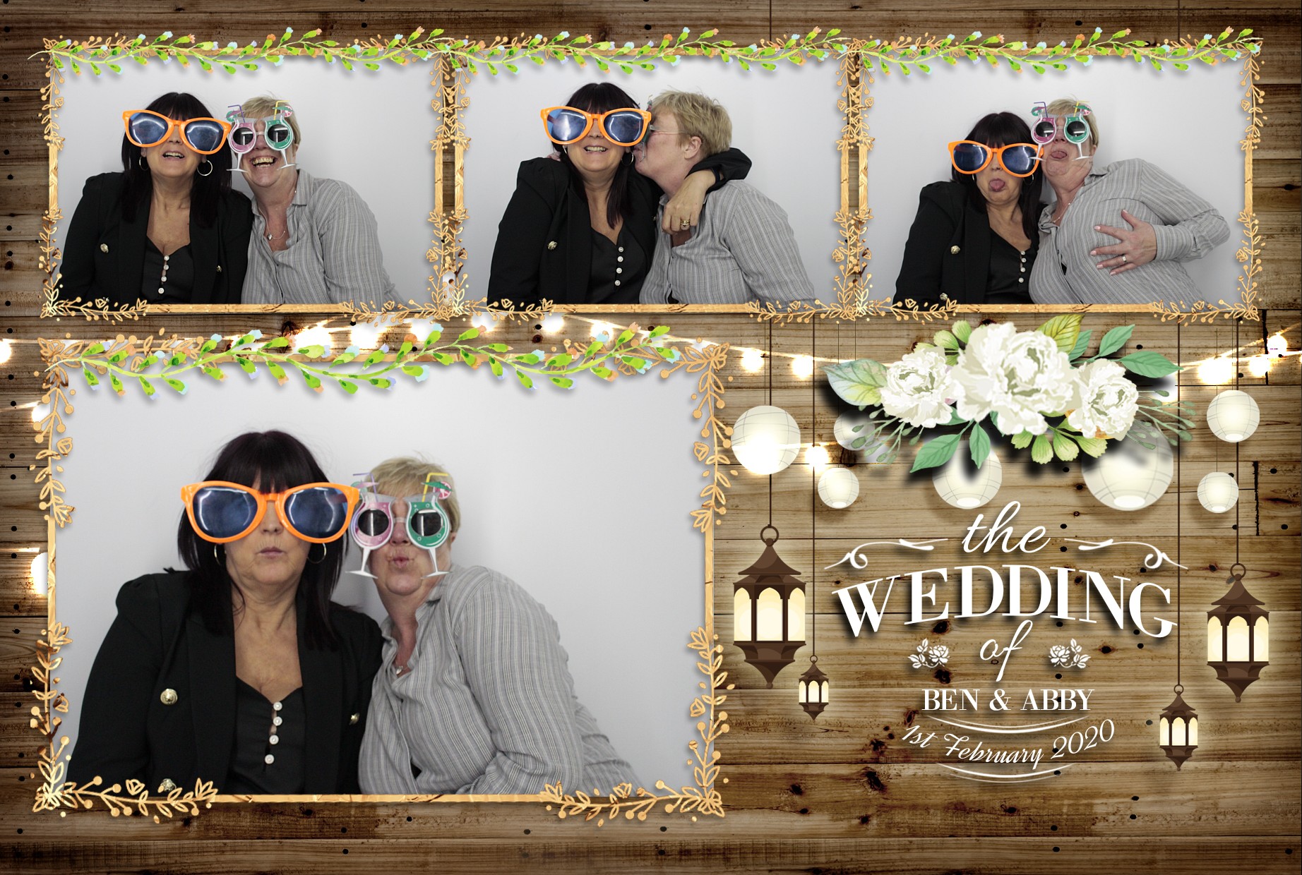 Ben & Abby’s Wedding  | View more photos from the event at gallery.myphotoboothexperience.co.uk/u/MyPhotoBoothExperienceLtd/Ben-Abby’s-Wedding